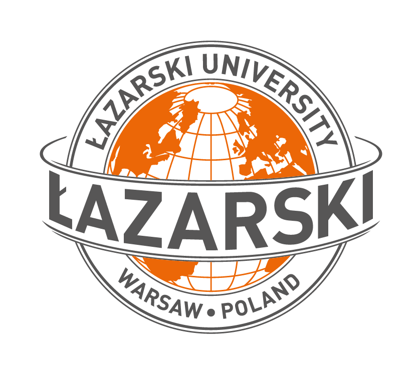 Logo patrona: Uczelnia Łazarskiego